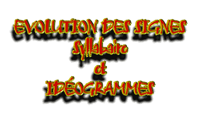 A JELEK EVOLCIJA - Sillabuszok s ideogrammk