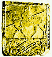 Hun díszítőelem Augsburgból